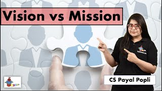 How Mission is different from Vision  Difference between Mission and Vision  MISSION  VISION [upl. by Tarrah]