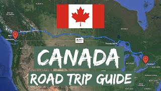 Canada Road Trip Toronto to Vancouver in 7 minutes 4K [upl. by Mighell54]