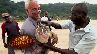 Catching A PRIZED Goliath Tigerfish  TIGERFISH  River Monsters [upl. by Cos]