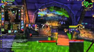 Affliction Warlock dps rotation 335 WOTLK [upl. by Weinman]