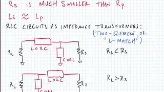 Lecture 4  Impedance Matching Networks [upl. by Atiluj376]