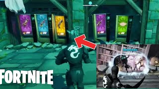 CAUCHEMAR CRÉATIF FORTNITE  Acheter des objets aux distributeurs automatiques dans Châtiment [upl. by Ninetta]