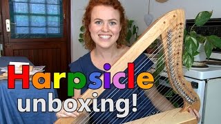 Harpsicle Unboxing featuring Jipsi the cat [upl. by Nnylamme]