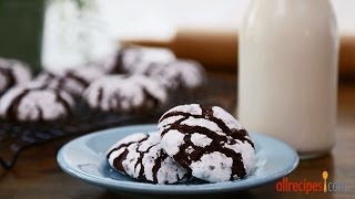 How to Make Chocolate Crinkles  Cookie Recipes  Allrecipescom [upl. by Derdle952]