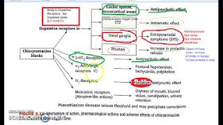 Pharmacology 301 a Anti Psychotics Classification Chlorpromazine [upl. by Erbes]