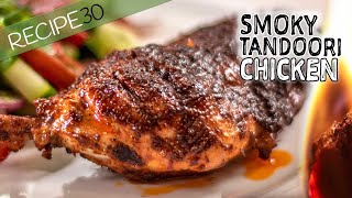 Smoky Tandoori Style Chicken made in one pan [upl. by Sakul829]