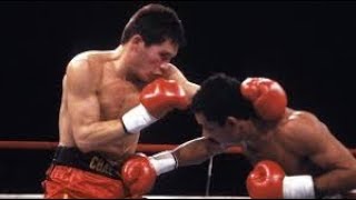 Julio Cesar Chavez vs Edwin Rosario Highlights [upl. by Duston]