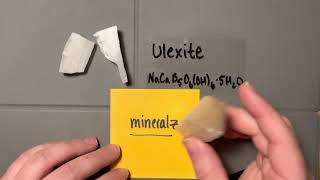 Minerals  Borates  Ulexite [upl. by Haseefan]