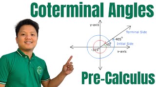 Coterminal Angles  Basic Introduction  Sample Problems  Trigonometry  PreCalculus [upl. by Locke]