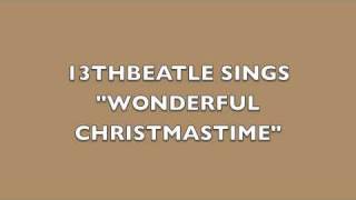 WONDERFUL CHRISTMASTIMEPAUL MCCARTNEY COVER [upl. by Reemas588]