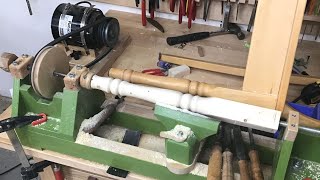 Building a wooden lathe [upl. by Lundeen]