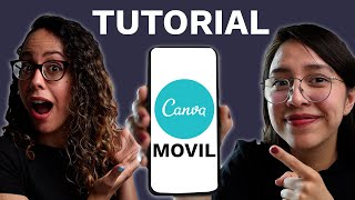 Cómo Usar Canva En Celular  Tutorial 2021 [upl. by Renita]