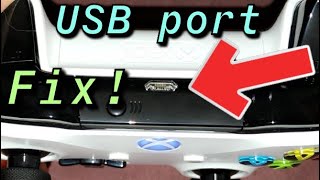 XBOX ONE  CONTROLLER USB PORT HOW TO FIX [upl. by Strephonn]