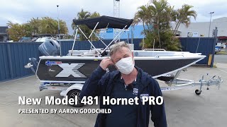 New 2022 model Quintrex 481 Hornet PRO [upl. by Etnoj]