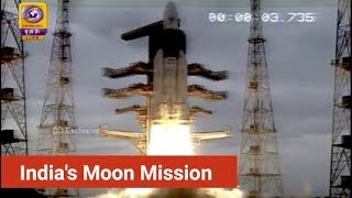 ISRO Chandrayaan 2 Launch Indias Moon Mission Launched From Sriharikota [upl. by Quartana684]