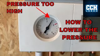 Combi Boiler Too Much Pressure  How to reduce the water pressure  Central Heating [upl. by Moriah133]