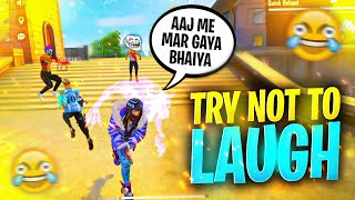 Try Not To Laugh😂  Best Funny Moments of FireEyes Gaming🔥 Must Watch  Garena Free Fire [upl. by Laeria394]