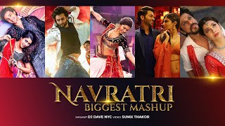 Navratri Mashup  DJ Dave NYC  Sunix Thakor  Latest Garba Mashup [upl. by Randell616]