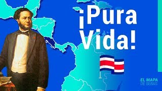 🇨🇷HISTORIA de COSTA RICA en 16 minutos🇨🇷  El Mapa de Sebas [upl. by Eelsnia]