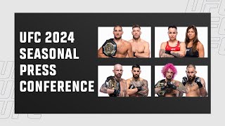 UFC 2024 Season Press Conference [upl. by Airehs]