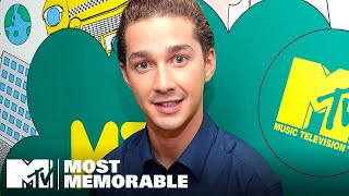 Shia LaBeouf’s Most Memorable MTV Moments [upl. by Carman720]