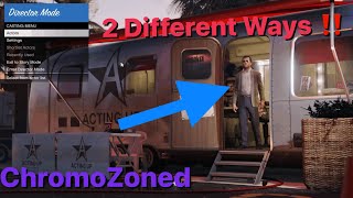 How To Go On Director Mode On GTA 5  2 Different Ways PS4PS5 Xbox OneSeries X or S [upl. by Ayocat]