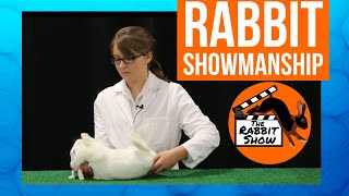 4H Rabbit Showmanship Tutorial [upl. by Annaeed]