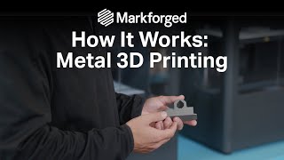 Metal 3D Printing Walkthrough  Markforged Metal X [upl. by Siraved24]