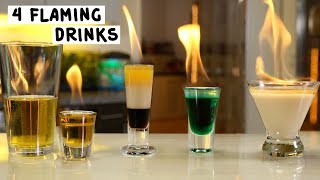 Four Flaming Drinks [upl. by Lucania]