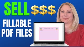 🚨 CREATE FILLABLE PDF FORMS TO SELL ONLINE  Easy Tutorial [upl. by Niarfe]