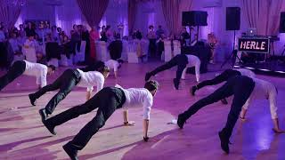 Best Surprise Groomsmen Dance Choreography [upl. by Ehman]