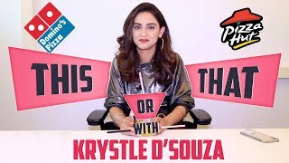 Krystle D’Souza Plays This Or That  India Forums Exclusive [upl. by Nnayram673]