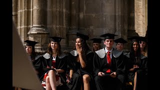 University of Kent Graduation Ceremony Rochester Cathedral 1430 Wednesday 20 July 2022 [upl. by Adierf706]