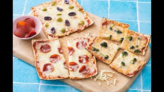 Matzah Pizzas  Easy Pizza Night Recipes  Weelicious [upl. by Orfinger774]