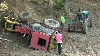 Tractor Crash  Traktoriáda Zděchov 2020 [upl. by Buke841]