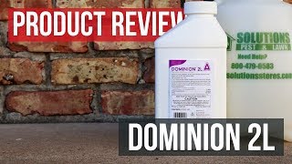 Dominion 2L Systemic Insecticide Product Review [upl. by Elleirda]