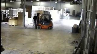 INSANE and funny forklift fail compilation [upl. by Scriven]