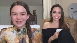 Angelina Jolie Praises Her AMAZING Kids for Taking Care of Each Other in Quarantine Exclusive [upl. by Ronni]