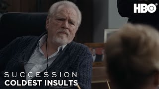 Successions Coldest Insults  Succession  HBO [upl. by Ahsoem]