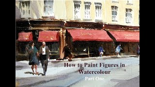 How to paint figures in Watercolour  Part 1 by Trevor Waugh [upl. by Kleiman]