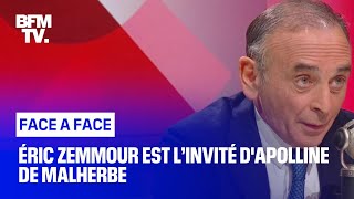 FaceàFace  Éric Zemmour [upl. by Annirtak]