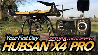 HUBSAN X4 Pro H109S GPS FPV Drone  YOUR FIRST DAY  UPDATE [upl. by Elocel355]