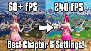 Fortnite Chapter 5 Settings Guide  FPS Boost Colorblind Modes amp More [upl. by Chiles]