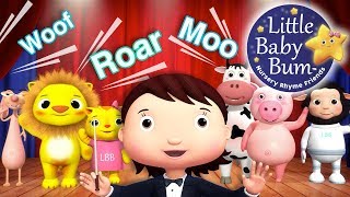 Animals Sounds Song  Nursery Rhymes for Babies by LittleBabyBum  ABCs and 123s [upl. by Britta]