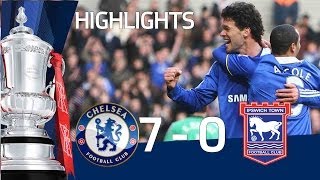 Chelsea 70 Ipswich  The FA Cup 3rd Round  090111 [upl. by Hessler]