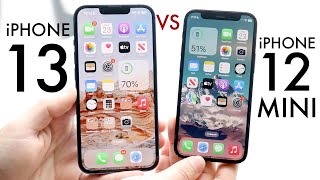 iPhone 13 Vs iPhone 12 Mini Comparison Review [upl. by Bomke303]