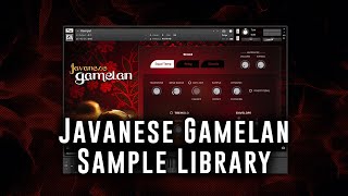 Javanese Gamelan Virtual Instrument Walkthrough [upl. by Yenolem]