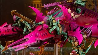 PINKEST PINK Warhammer Painting the Drukhari Start Collecting box [upl. by Anaerb821]