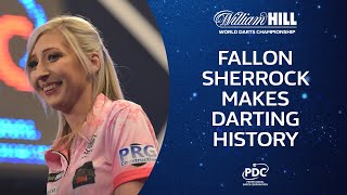 SHERROCK MAKES HISTORY Sherrock 32 Evetts  201920 World Darts Championship [upl. by Fleck]