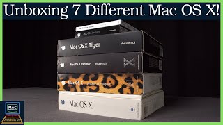 Unboxing The First 8 Years of Mac OS X MacOS History Part 1 [upl. by Cottle]